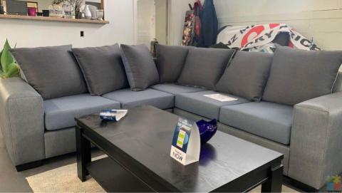 NEW ZEALAND Made Furniture City Corner set 2.4m x 2.4m 50% off $2000 don’t miss out