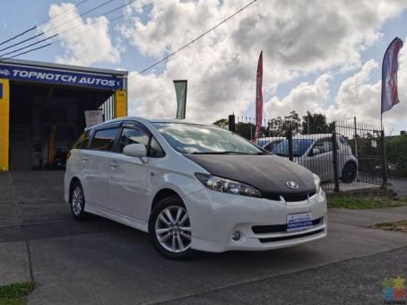 2009 TOYOTA WISH/New Shape/1.8 Sport /from $54 pw/8airbag/paddle shift/push