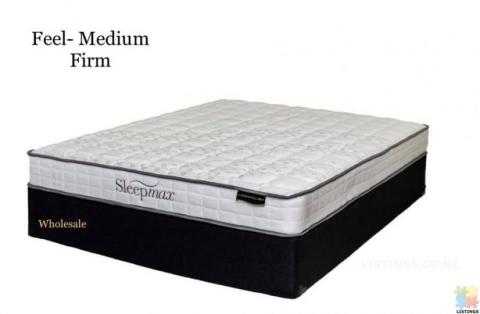 COMFORT RANGE QUEEN SLEEPSET ( base+ mattress) (Clearance sale) Offer valid for limited