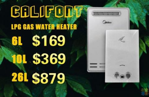 LPG califont/ Water Heater Now Available