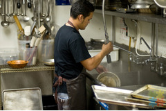 part-time job of Dishwasher or Kichen Hand