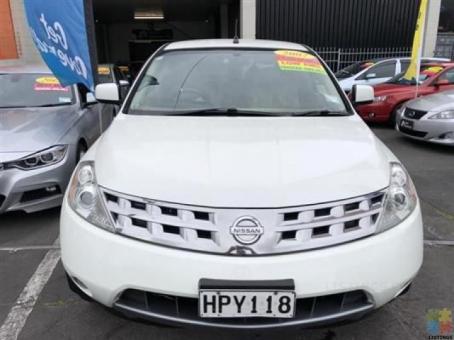 2007 NISSAN MURANO 350XV 4WD **LOW 157KMS** ALLOYS