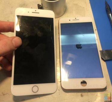 iPhone screen replacement with 90 days warranty repair with in 20 minutes