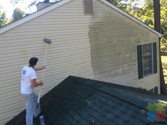 Housewashing and roof cleaning service