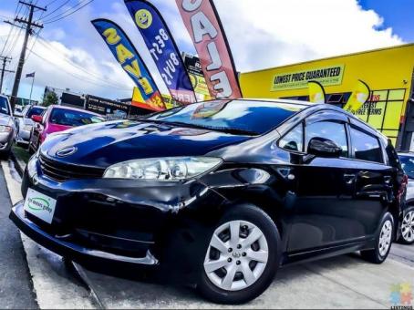 2009 Toyota wish 1.8x **7 seater**108kms
