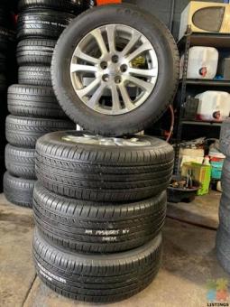 Used tyres & mags