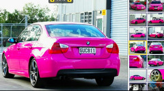 Pink BMW 323i Motor Sport