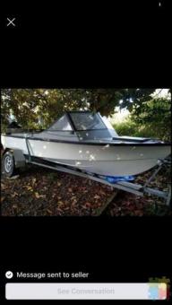 14 ft boat with 85 hp evinrude