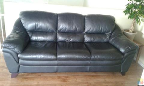 3 Seater Leather Couch