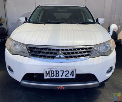 2008 Mitsubishi Outlander 4wd 7 seater - Finance Available