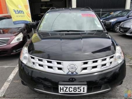2005 Nissan murano 350xv **low 133kms only** alloys