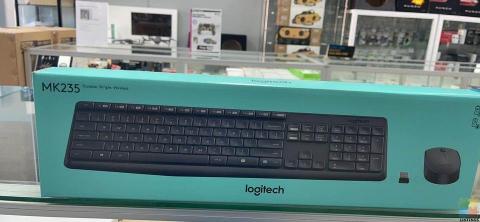 Logitech Keyboard with Mouse- Wireless