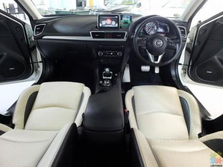 2014 Mazda axela sl hybrid sedan with sunroof