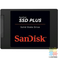 SanDisk 240GB SSD Plus 2.5" SATA III SSD ( SDSSDA-240G-Q25 )up to 520MB/s Read