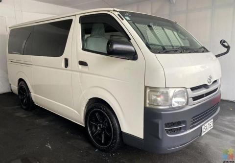 (Around $140/Week) 2008 Toyota Hiace Auto Diesel - Delivery Options