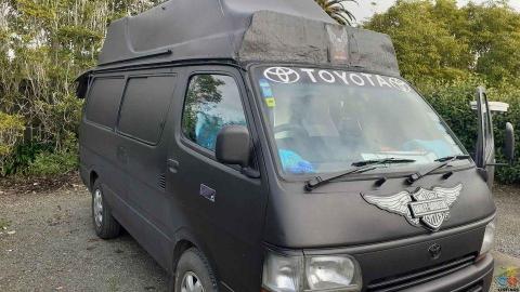 Campervan Toyota Hiace 1997 diesel automatic selfcontained new wof rego