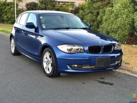 2009 BMW 120i 1 series 5d*certified low kms only 75k,grade 4*