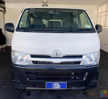 FINANCE AVAILABLE - 2013 Toyota Hiace ZL 2.7P 4A 3 SeatS - DELIVERY OPTIONS