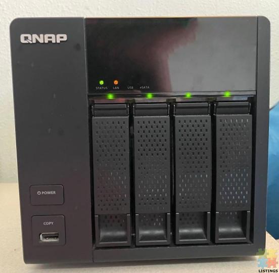NAS QNAP Network Attached Storage TS-412 - 1/2