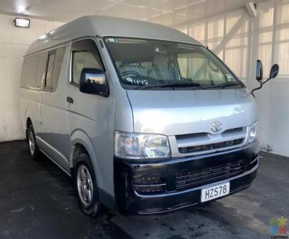 Finance Available 2007 Toyota Hiace HighRoof