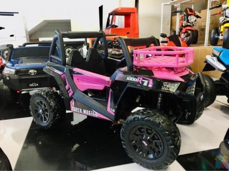 24Volts Pink Beach Buggy Style 2*200 watts motors