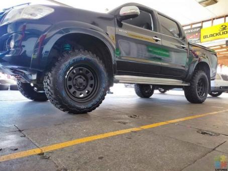 Lift kits ???? Rims and tyres combo from $28 per week