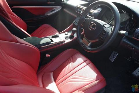 2015 Lexus rcf white