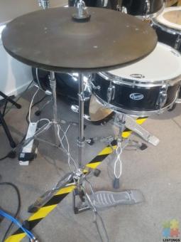 Astro Full 5 Piece Drum Kit with 1 Hi-Hat and 1 Cymbal