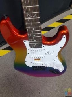 Cate "Noahs Rainbow" QM-E02 Electric Guitar