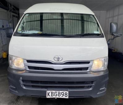 Finance Available - 2011 Toyota Hiace Highroof Cargo Van