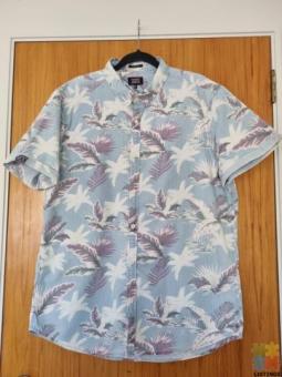 SUPERDRY - Pure Cotton Hawaiian Style Shirt Sz 2XL