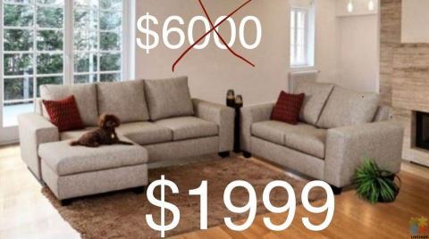 NZ Made SOFAS available NOW!! 65% off $6000 Now $1999