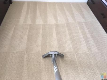 Carpet and upholstery steam cleaning