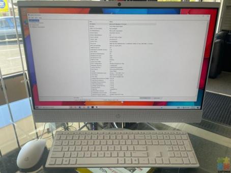 HP ALL IN ONE DESKTOP WITH KEYBOARD AND MOUSE