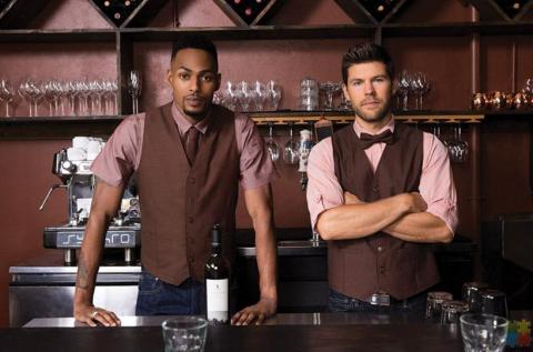 front of house, bartenders, waiters and back of house.