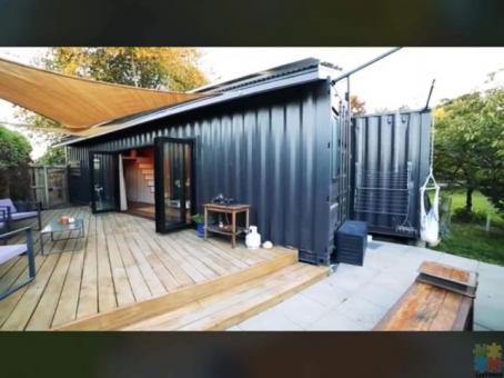 Off grid container home