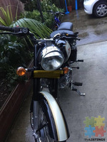 Selling royal enfield 2017 classic 350. Maintained properly and just drove 4000.kms.