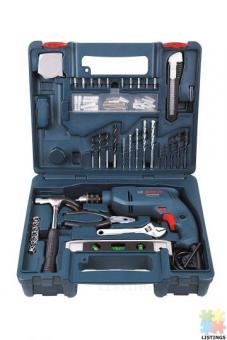 Bosch GSB 500 RE Universal Tool Kit Set - Blue