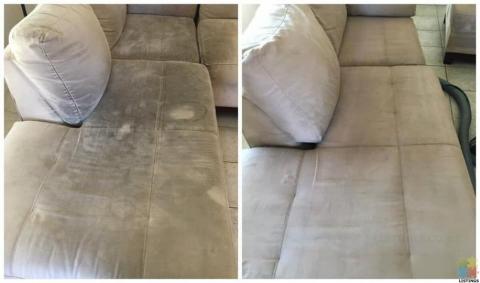 Carpet and upholstery steam cleaning