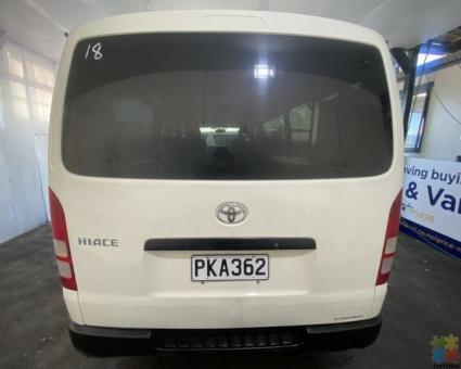 2005 Toyota Hiace in White