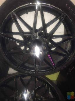 Bsb 19insh rims with tyres