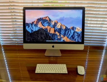 Apple iMac 27 (Intel Core i5, 32GB RAM, 1TB STORAGE) - Mint Condition