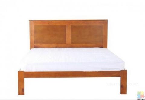 Brand new Nz solid pine bed frame