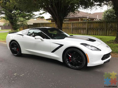 2015 C7 Corvette Super car performance low 9,000km hot looker in as new condition
