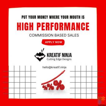 High-Commission Sales Opportunity at Kreatif Ninja - No 1️⃣ Creative Agency in New Zealand.
