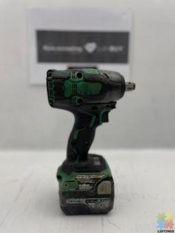 HIKOKI IMPACT WRENCH WR 18DBDL2 - WITH 5AH BATTERY + CHARGER