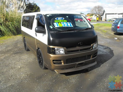 2007 Toyota Hiace LOW ROOF-ALLOYS