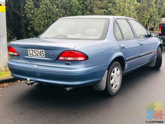 new wof & 137km only. 1994 ford futura with towbar