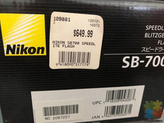 Nikon SB700