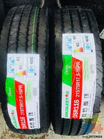 215/75R17.5 BRAND NEW TRUCK TYRES BY DOUBLE STAR